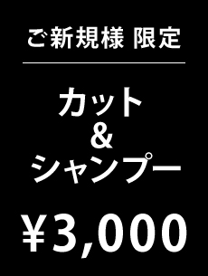 カットシャンプー